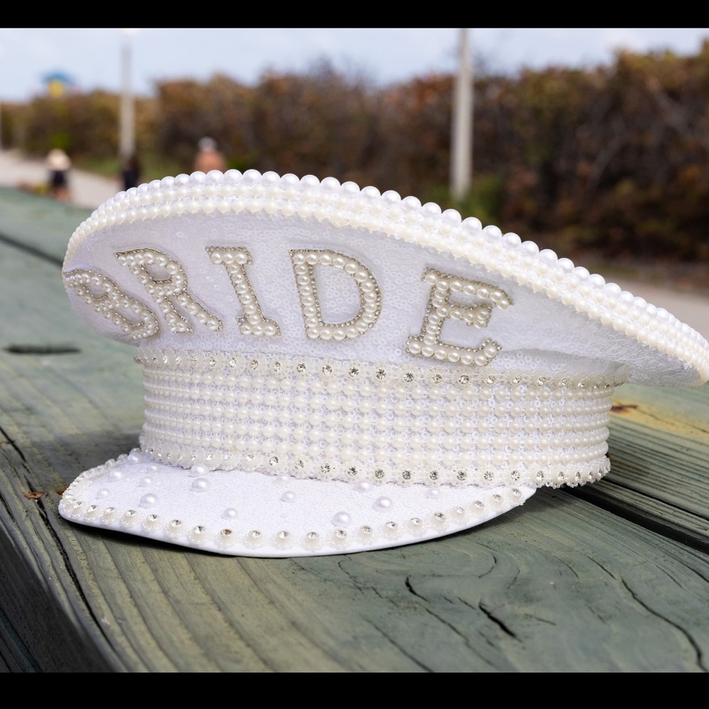 Bride captain hat
